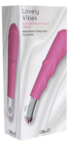 Mae B Lovely Vibes Laced Soft Touch Pink