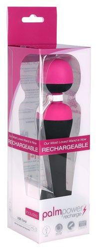 Palm Power Massager Fuchsia Rechargeable