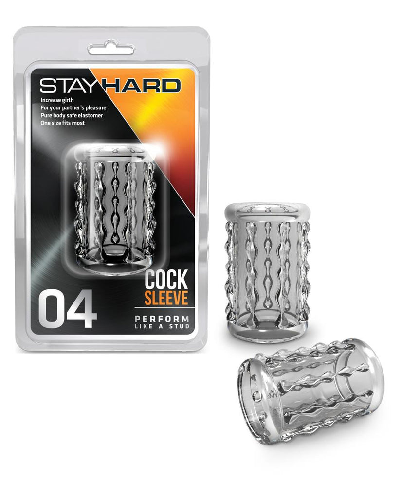 Stay Hard Cock Sleeve 04 Clear