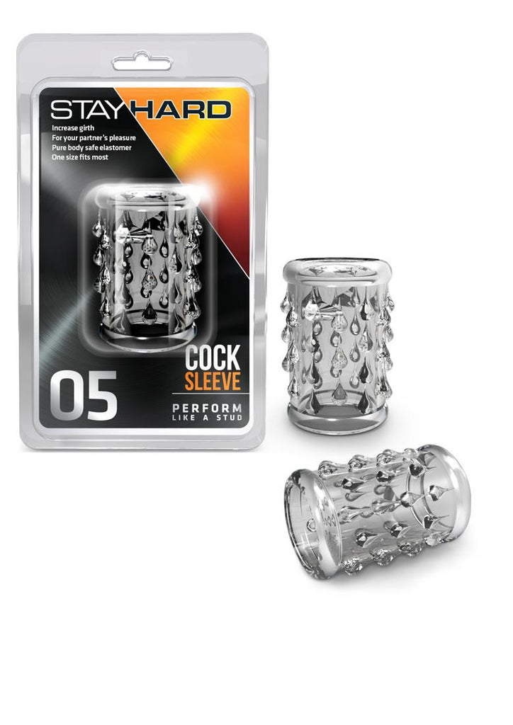 Stay Hard Cock Sleeve 05 Clear