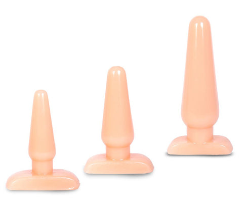 (bulk) Hung Rider Anal Training Set Beige