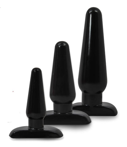 (bulk) Hard Steel Anal Training Set Black