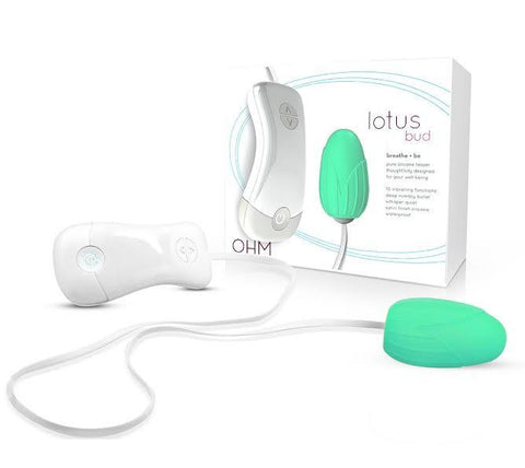 Ohm Lotus Bud Mint Vibrator