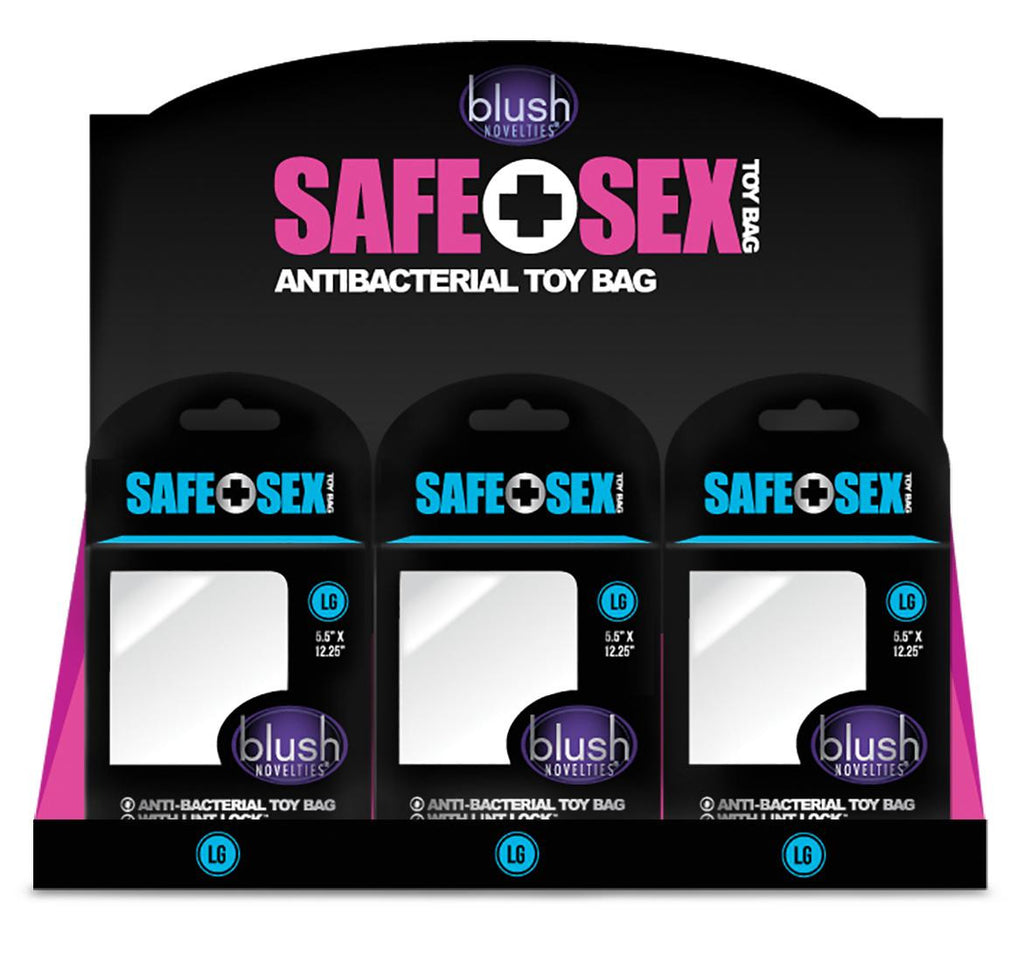 Safe Sex Toy Pouch Large 24pc White