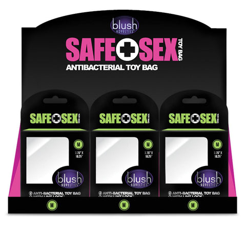 Safe Sex Toy Pouch Medium 24pc White