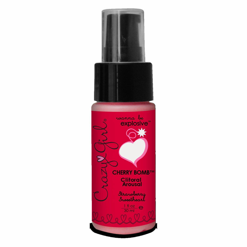 Cherry Bomb Clitoral Arousal Strawberry 1 Oz