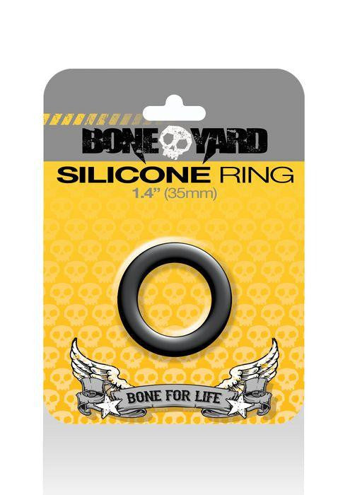 Boneyard Silicone Ring 35mm Black