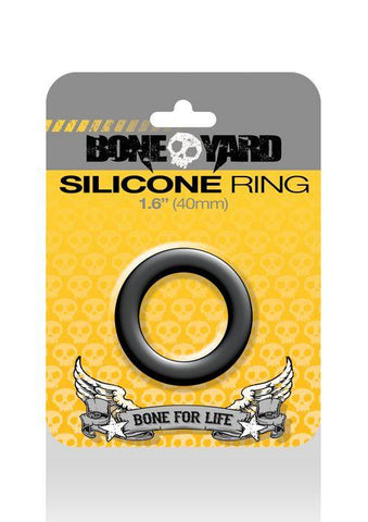 Boneyard Silicone Ring 40mm Black