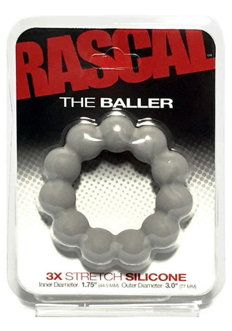 Rascal Starter Kit Baller Cock Ring Grey