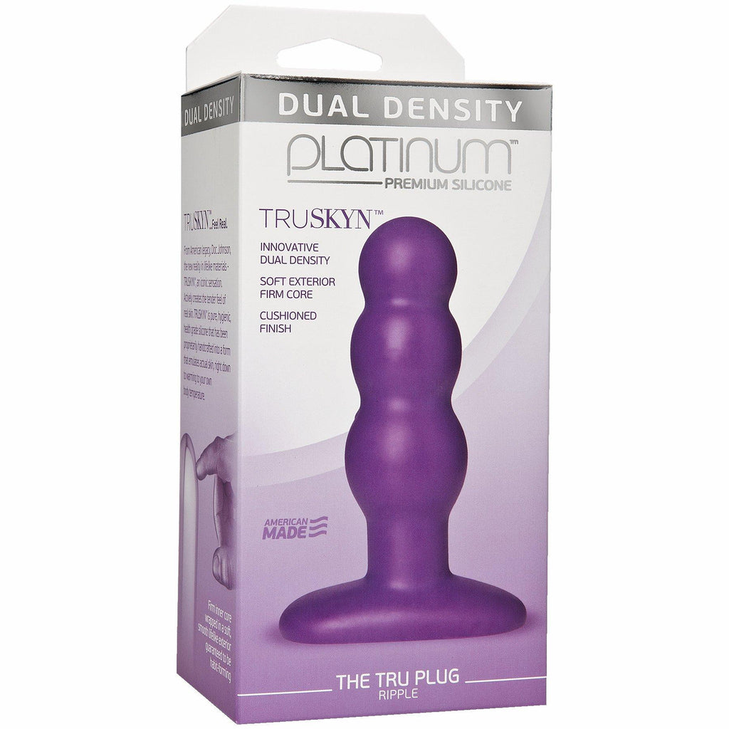 Platinum Truskyn Tru Plug Ripple Purple