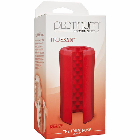 Platinum Truskyn Tru Stroke Beaded Red