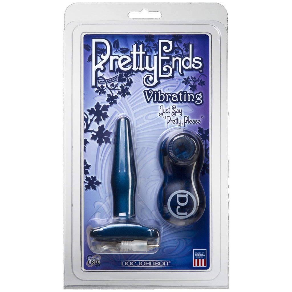 Pretty Ends Vibrating Small Midnight Blue