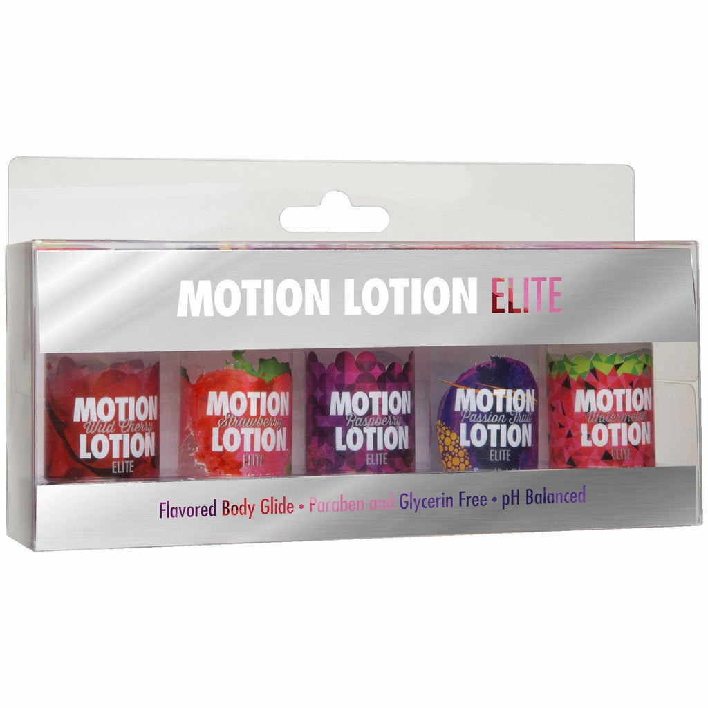 Motion Lotion Elite 5 Pack Sampler 1 Oz