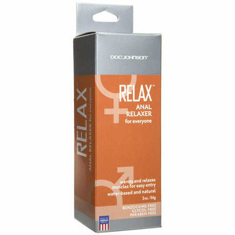 Relax Anal Relaxer Cream 2 Oz