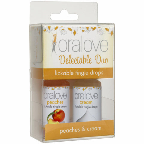 Oralove Delectable Duo Peaches & Cream