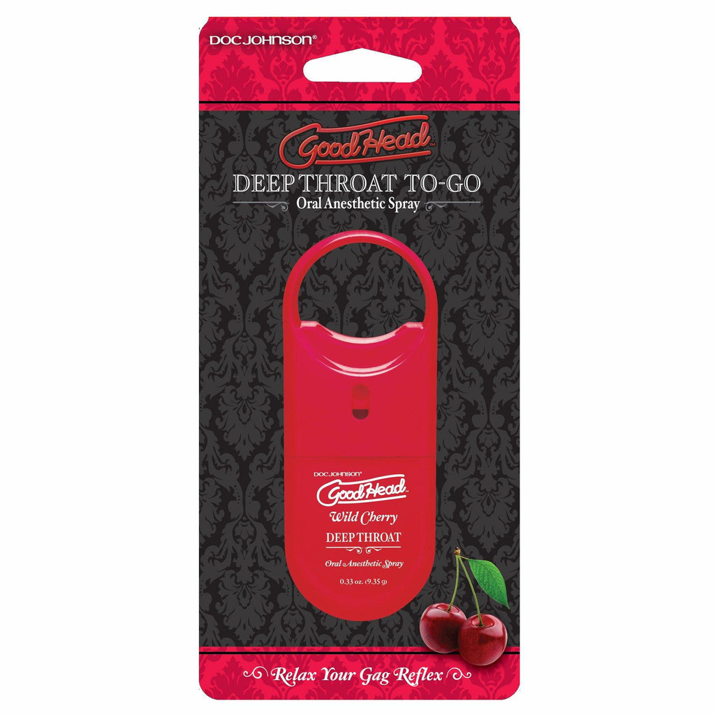 Goodhead Deep Throat Spray Wild Cherry