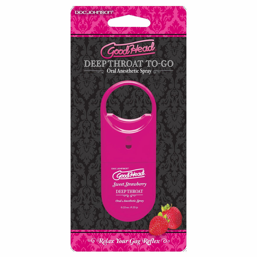 Goodhead Deep Throat Spray Sweet Strawberry