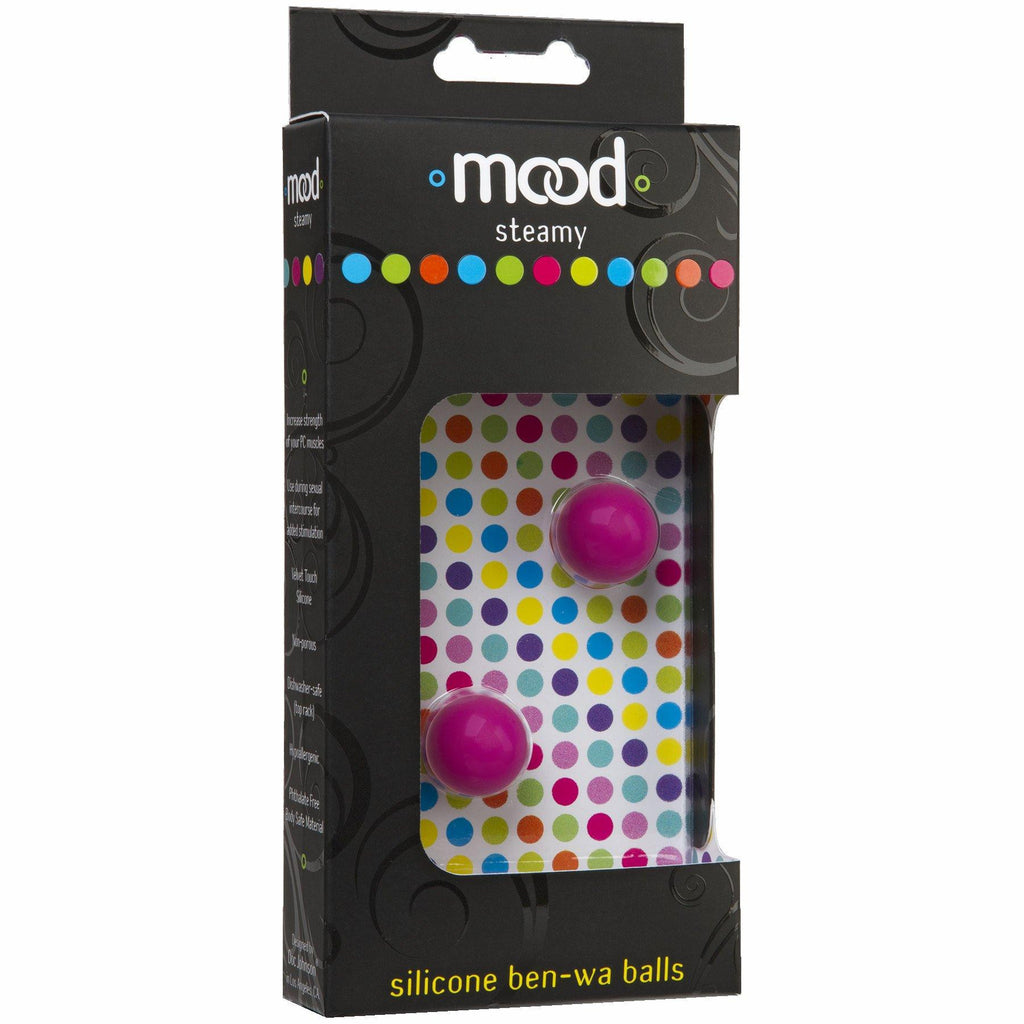 Mood Steamy Silicone Ben-wa Balls Pink