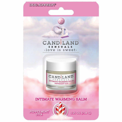 Candiland Warming Balm Peppermint .25 Oz (cd)