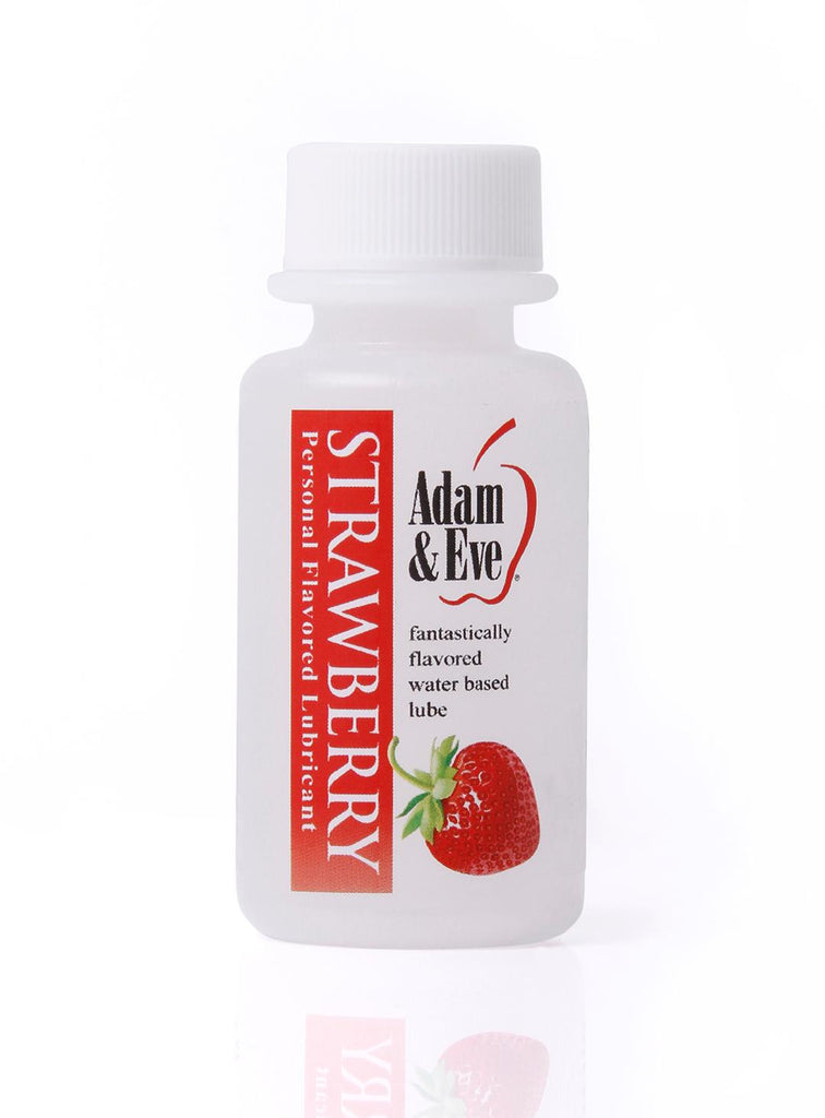 Adam & Eve Flavored Lube Strawberry 1 Oz