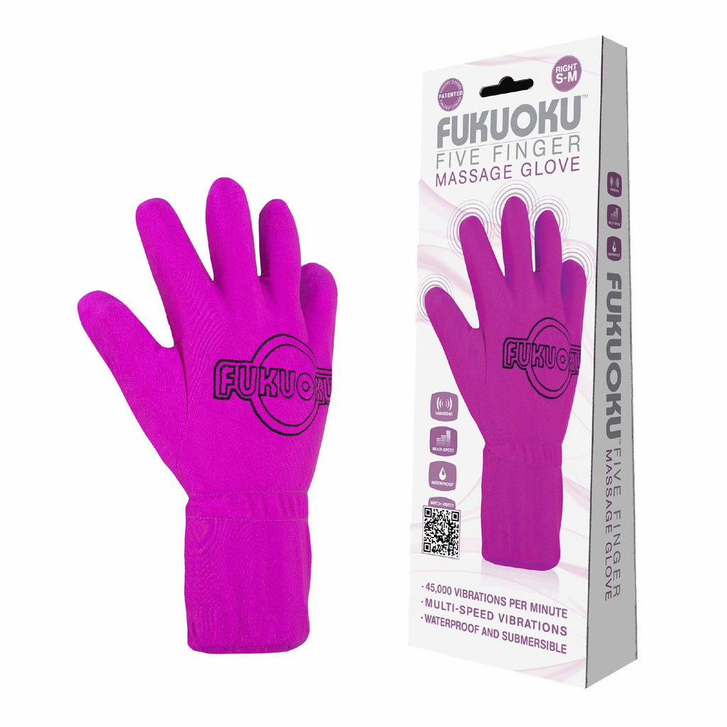 Fukuoku Five Finger Massage Glove 6pc Display