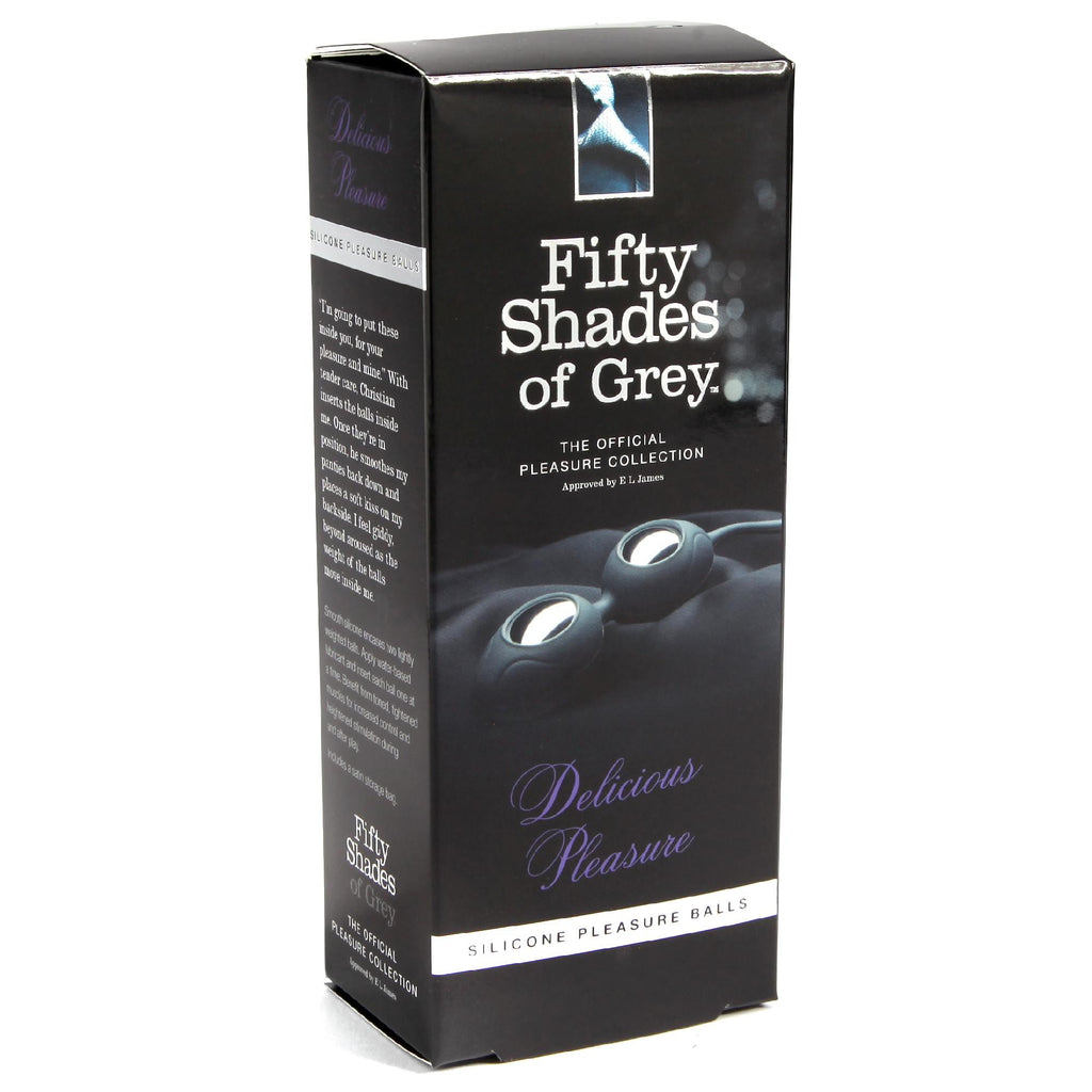 Fifty Shades Silicone Ben Wa Balls (net)