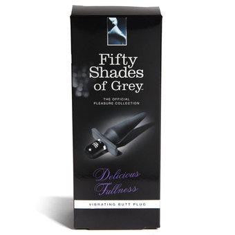 Fifty Shades Vibrating Butt Plug Grey(net)