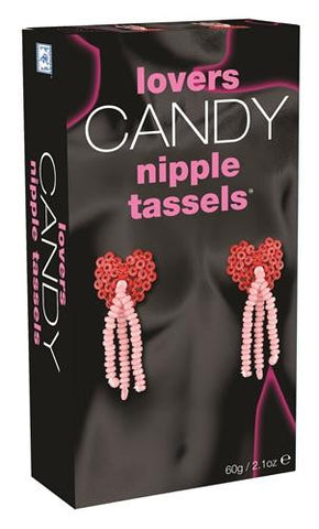 Lovers Candy Nipple Tassels Red Heart