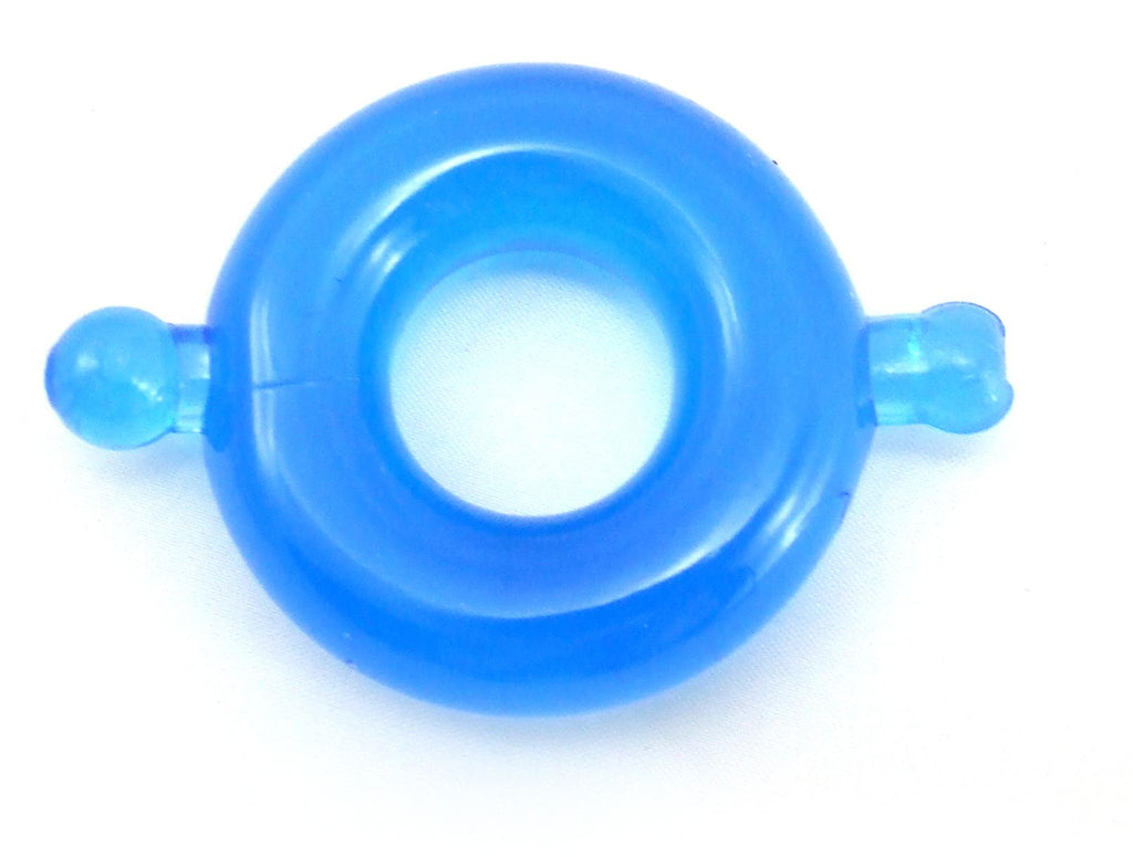 H2h Cock Ring Elastomer Large Blue