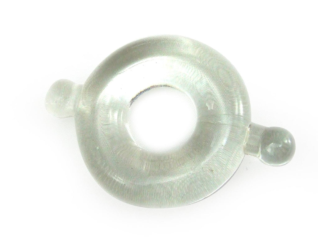 H2h Cock Ring Elastomer Large Clear