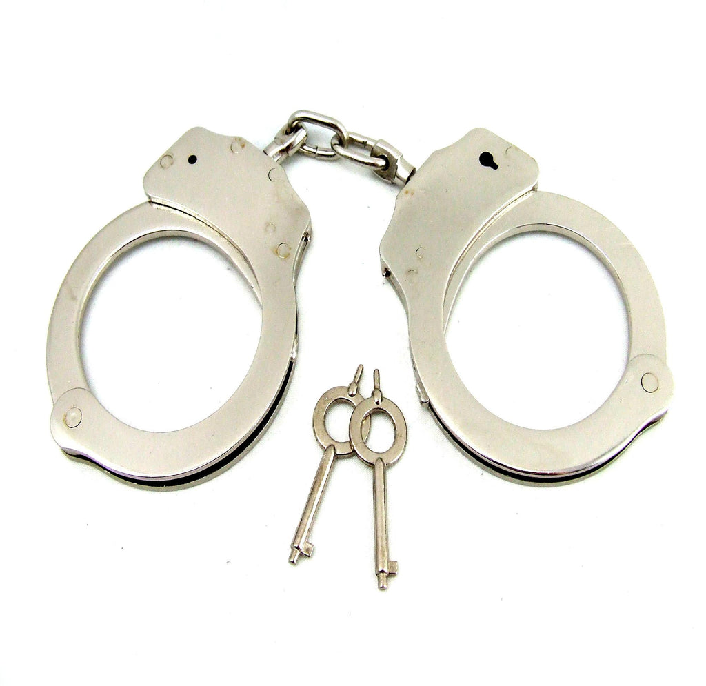 H2h Handcuffs Double Locking Nickel