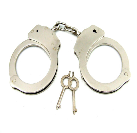 H2h Handcuffs Double Locking Nickel