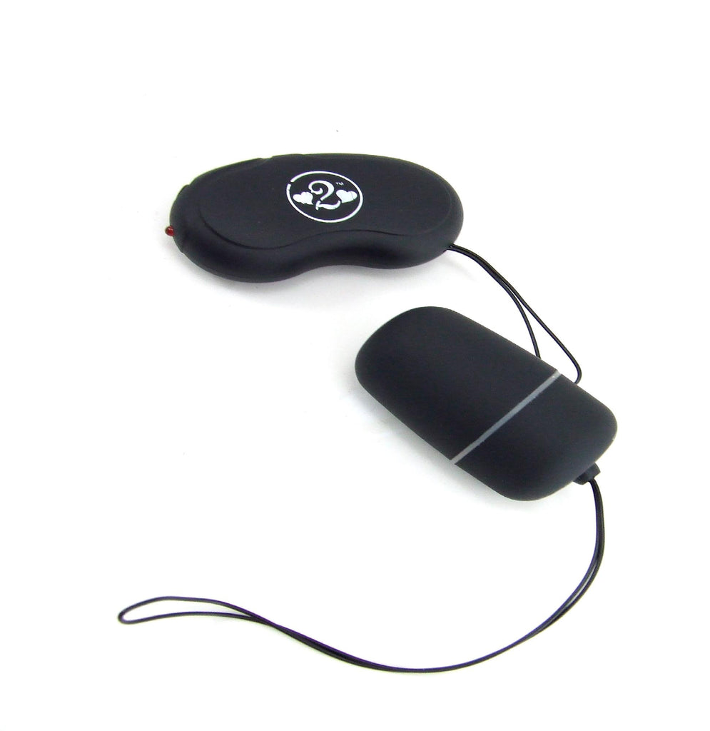 H2h Hand Massager Remote Egg Black