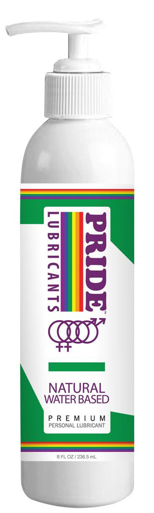 Pride Lube Water Base Gel 8 Oz