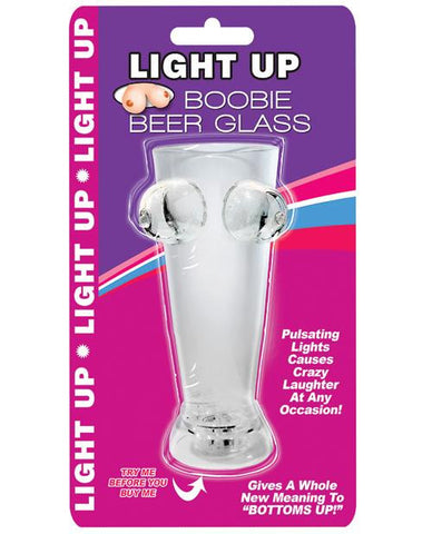 Light Up Boobie Beer Glass