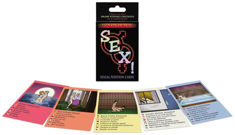 Adventurous Sex Card Game (out Mid June)