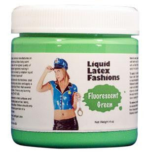 Liquid Latex Fluorescent Green 16oz