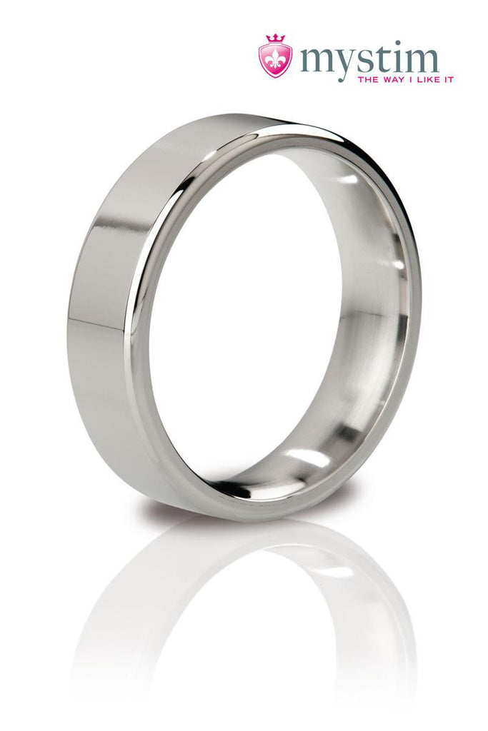 Mystim Duke Cock Ring Polished And Engraved 55mm (net)