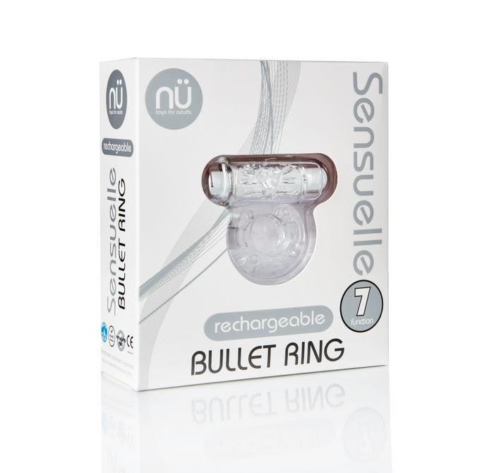 Sensuelle Bullet Ring Clear