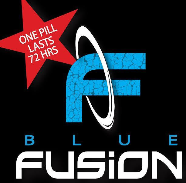 Blue Fusion For Men 1pc Card (net)