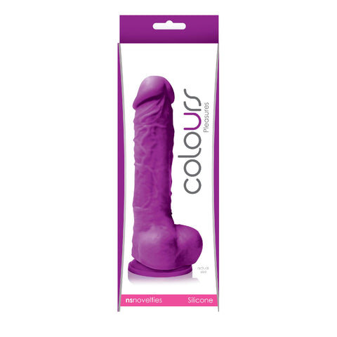 Colours Pleasures 5in Dildo Purple