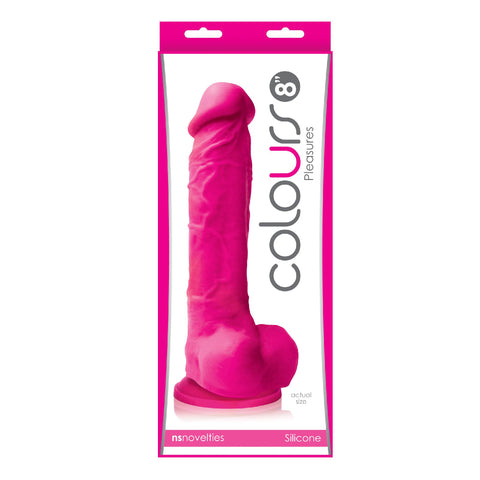 Colours Pleasures 8 Dildo Pink "