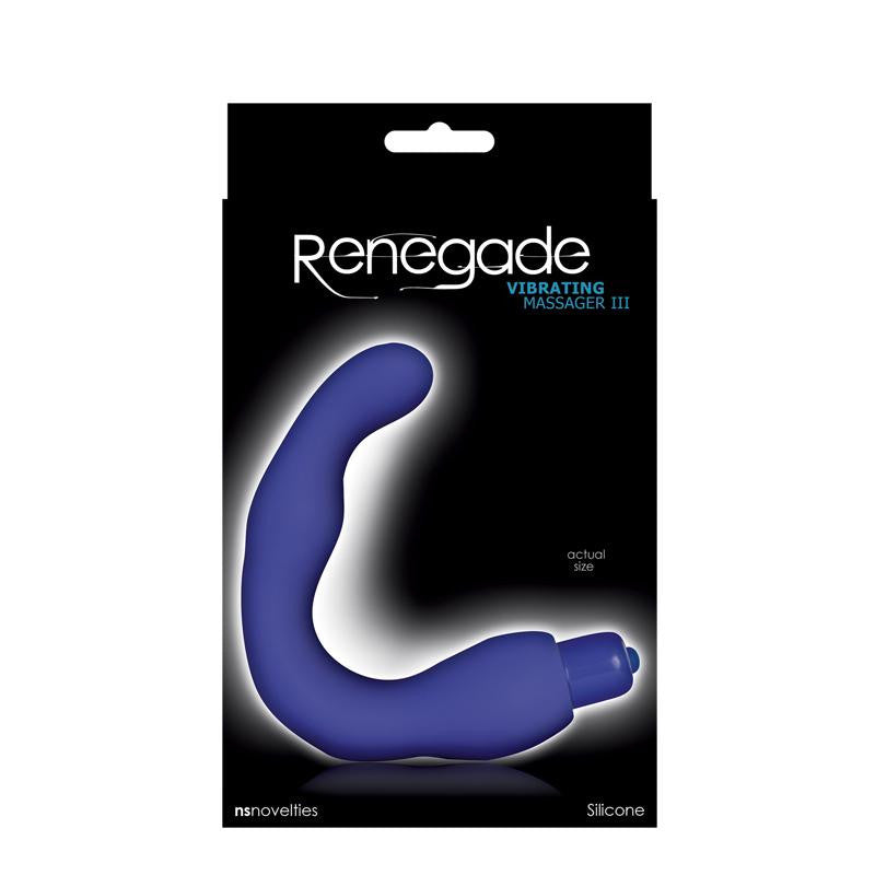 Renegade Vibrating Massager 3 Blue