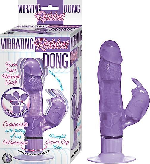 Rabbit Dong Vibrating Purple