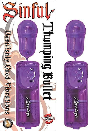 Sinful Thumping Bullet Purple