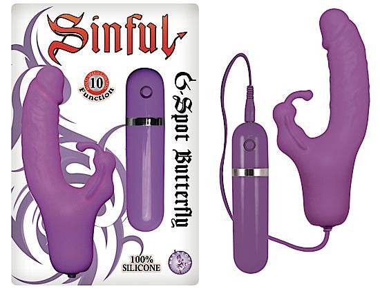 Sinful G Spot Butterfly Purple