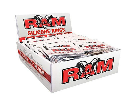 Ram Silicone Rings Assorted Display 24ea