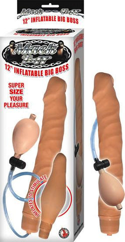 Mack Tuff Big Boss Inflatable Flesh Dildo