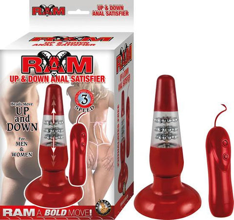 Ram Up & Down Anal Satisfier Red