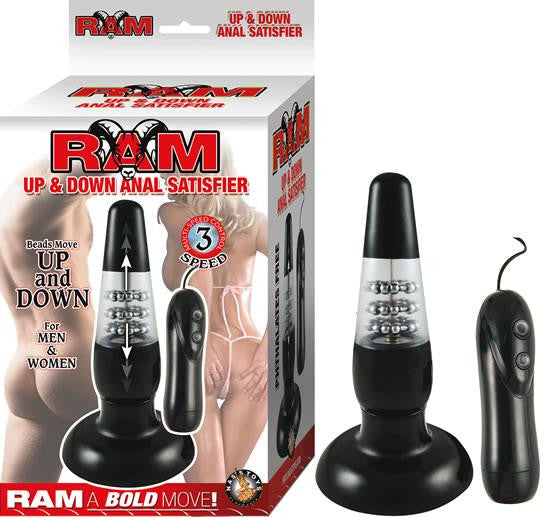 Ram Up & Down Anal Satisfier Black